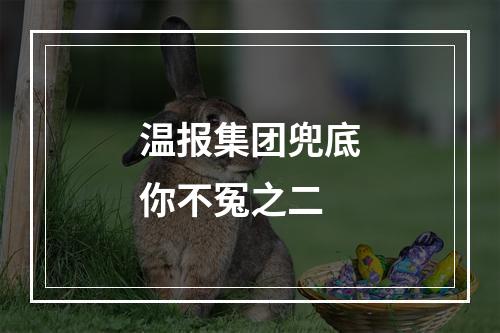 温报集团兜底你不冤之二