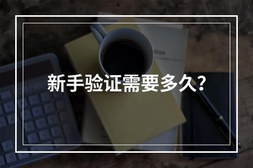 新手验证需要多久？