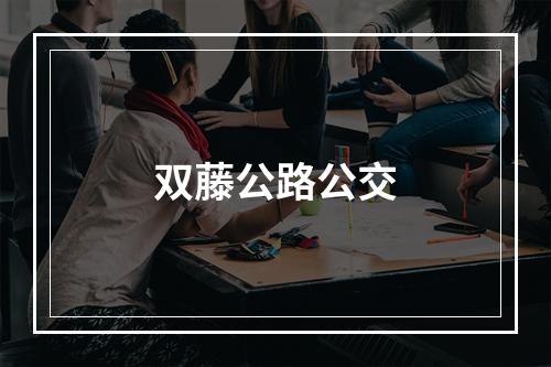 双藤公路公交