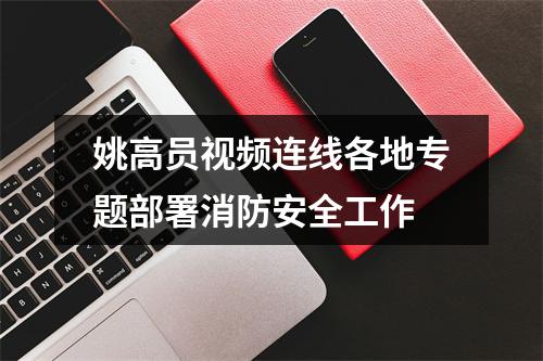 姚高员视频连线各地专题部署消防安全工作
