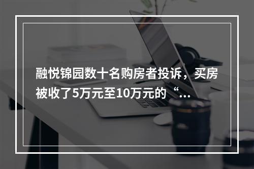 融悦锦园数十名购房者投诉，买房被收了5万元至10万元的“电商费”