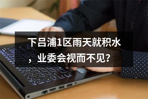 下吕浦1区雨天就积水，业委会视而不见？