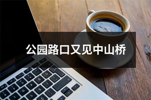 公园路口又见中山桥
