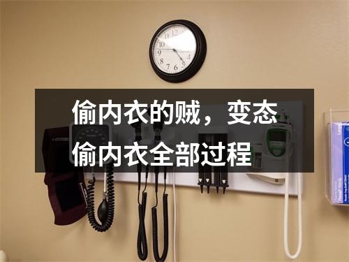 偷内衣的贼，变态偷内衣全部过程