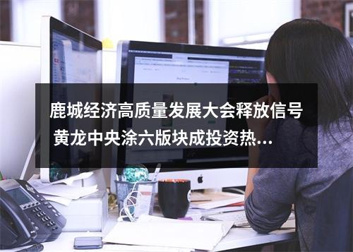 鹿城经济高质量发展大会释放信号 黄龙中央涂六版块成投资热土