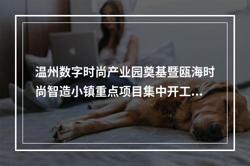 温州数字时尚产业园奠基暨瓯海时尚智造小镇重点项目集中开工仪式举行