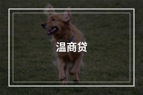 温商贷