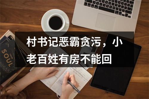 村书记恶霸贪污，小老百姓有房不能回
