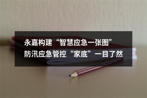 永嘉构建“智慧应急一张图” 防汛应急管控“家底”一目了然