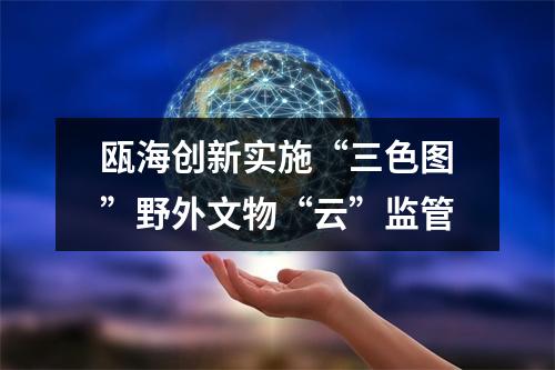 瓯海创新实施“三色图”野外文物“云”监管