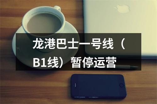 龙港巴士一号线（B1线）暂停运营