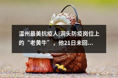 温州最美抗疫人|洞头防疫岗位上的“老黄牛”，他21日未回家了