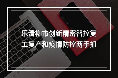 乐清柳市创新精密智控复工复产和疫情防控两手抓