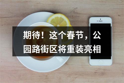 期待！这个春节，公园路街区将重装亮相