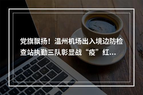党旗飘扬！温州机场出入境边防检查站执勤三队彰显战“疫”红色力量
