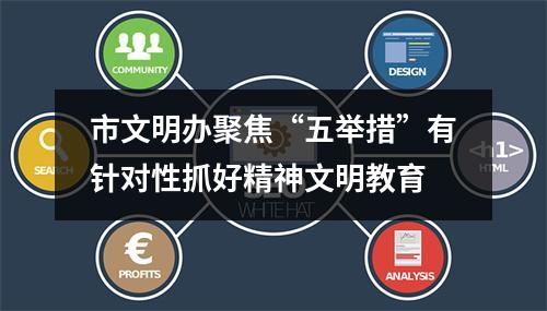 市文明办聚焦“五举措”有针对性抓好精神文明教育