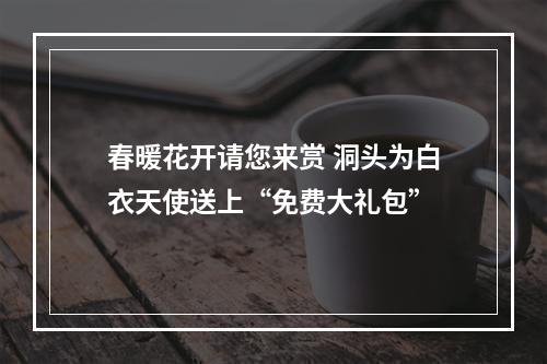 春暖花开请您来赏 洞头为白衣天使送上“免费大礼包”