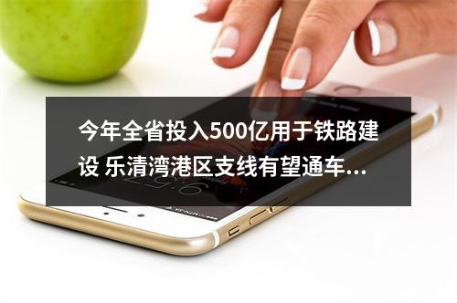 今年全省投入500亿用于铁路建设 乐清湾港区支线有望通车，甬台温高铁全力推进