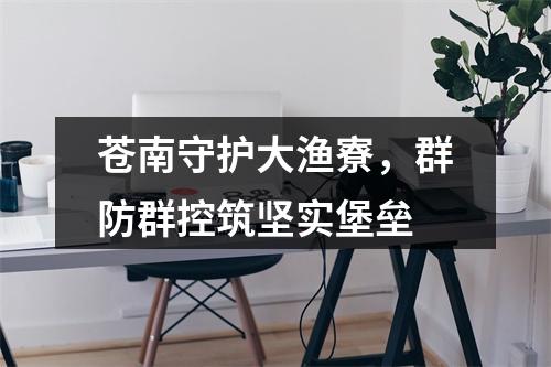 苍南守护大渔寮，群防群控筑坚实堡垒