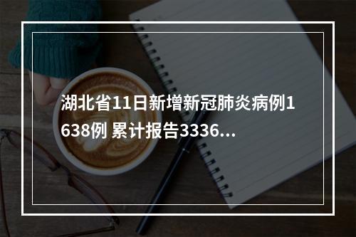 湖北省11日新增新冠肺炎病例1638例 累计报告33366例