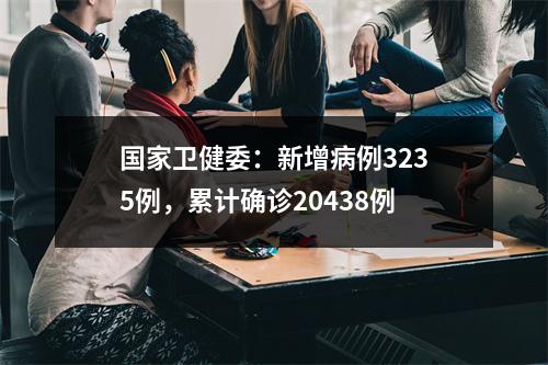 国家卫健委：新增病例3235例，累计确诊20438例