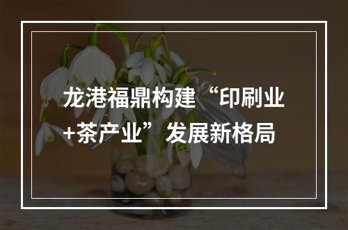 龙港福鼎构建“印刷业+茶产业”发展新格局