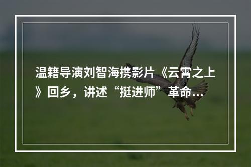 温籍导演刘智海携影片《云霄之上》回乡，讲述“挺进师”革命故事