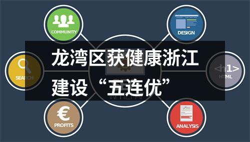 龙湾区获健康浙江建设“五连优”