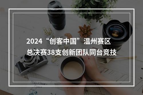 2024“创客中国”温州赛区总决赛38支创新团队同台竞技
