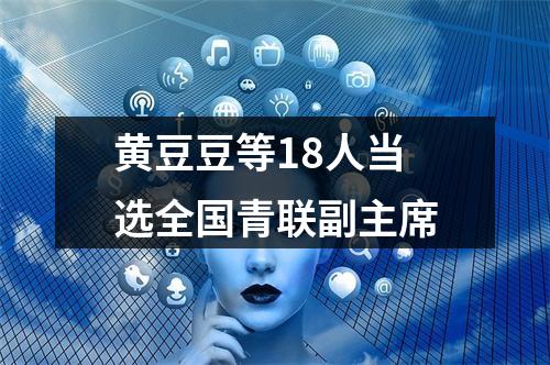黄豆豆等18人当选全国青联副主席