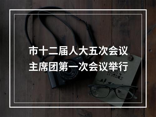 市十二届人大五次会议主席团第一次会议举行