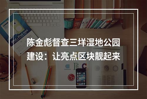 陈金彪督查三垟湿地公园建设：让亮点区块靓起来