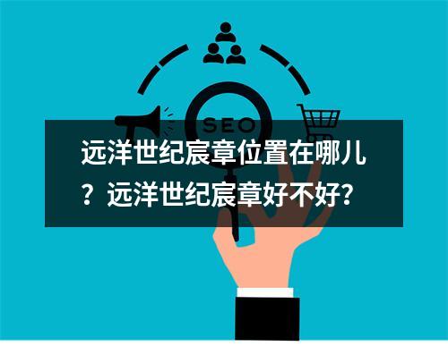 远洋世纪宸章位置在哪儿？远洋世纪宸章好不好？